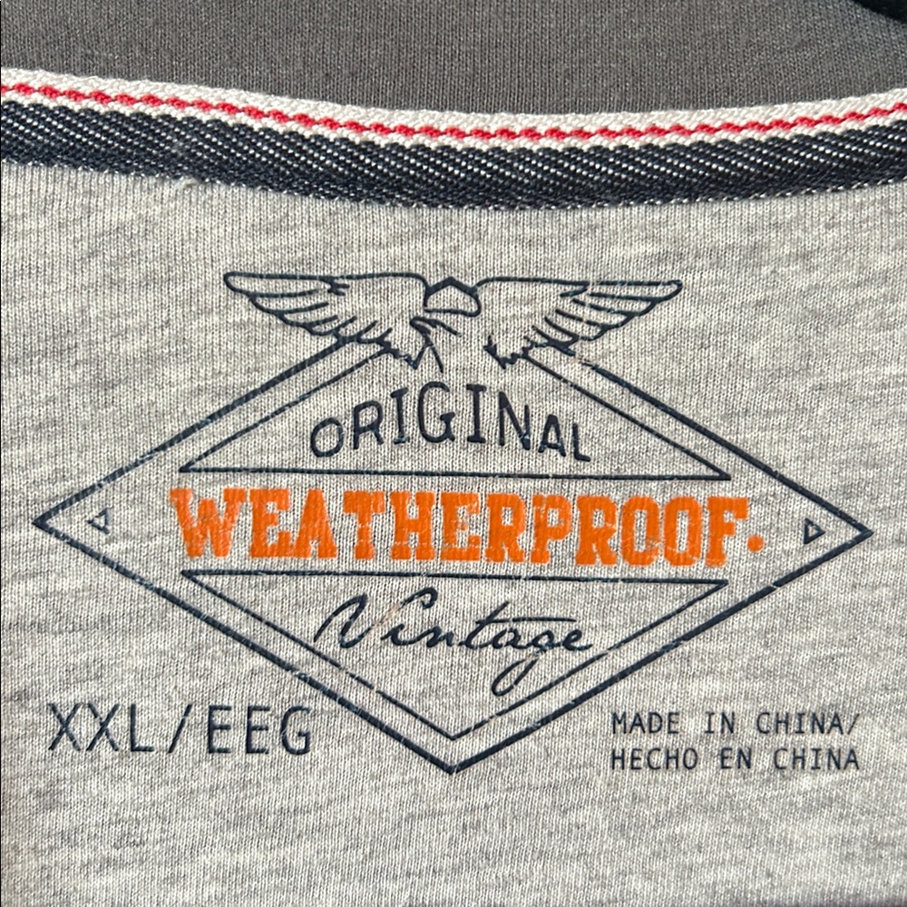Weatherproof Dark Gray Quarter-Zip Pullover XXL - Picture 3 of 7